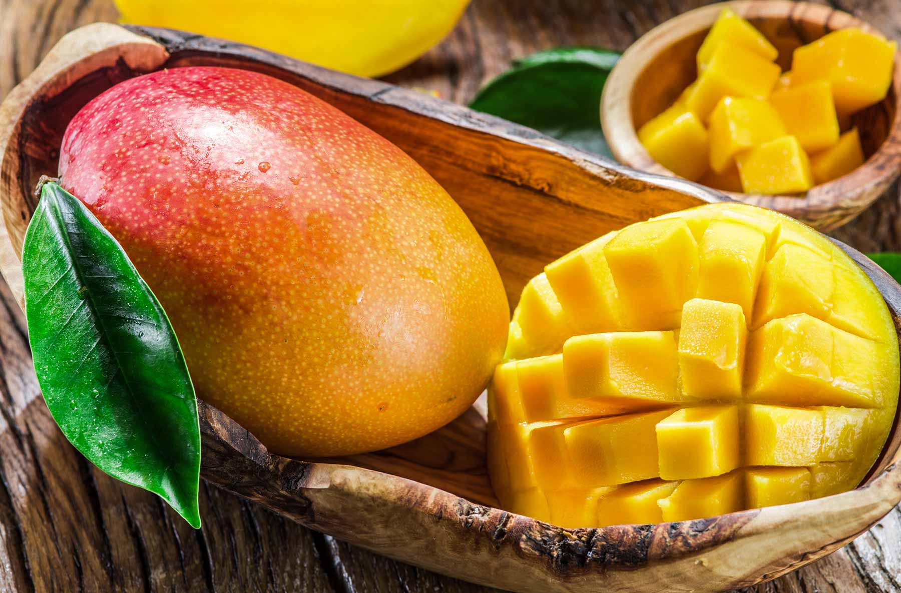Several health benefits can be derived from mangoes.