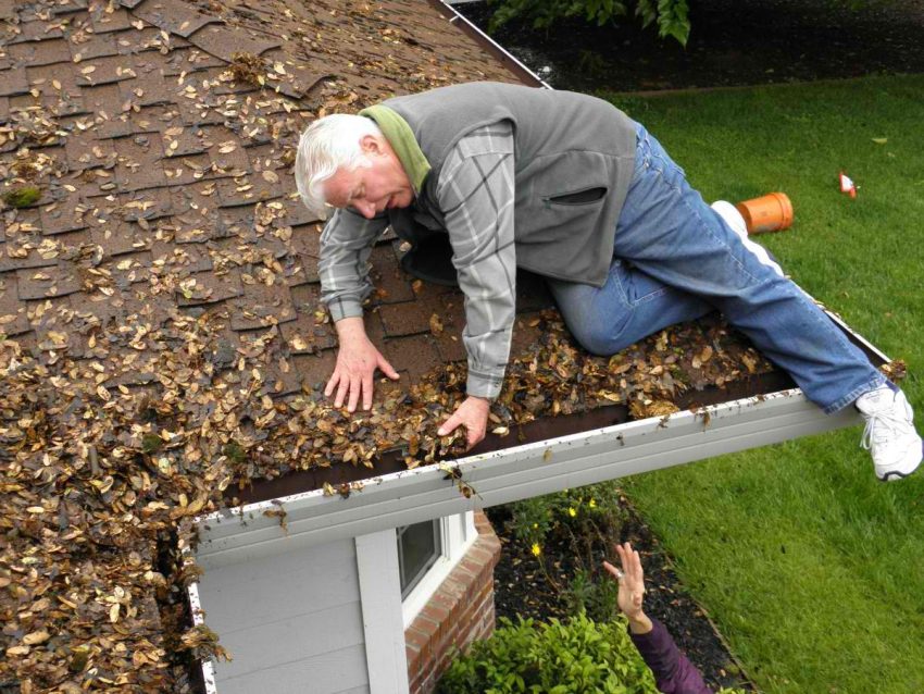 Gutter cleaning and Repair